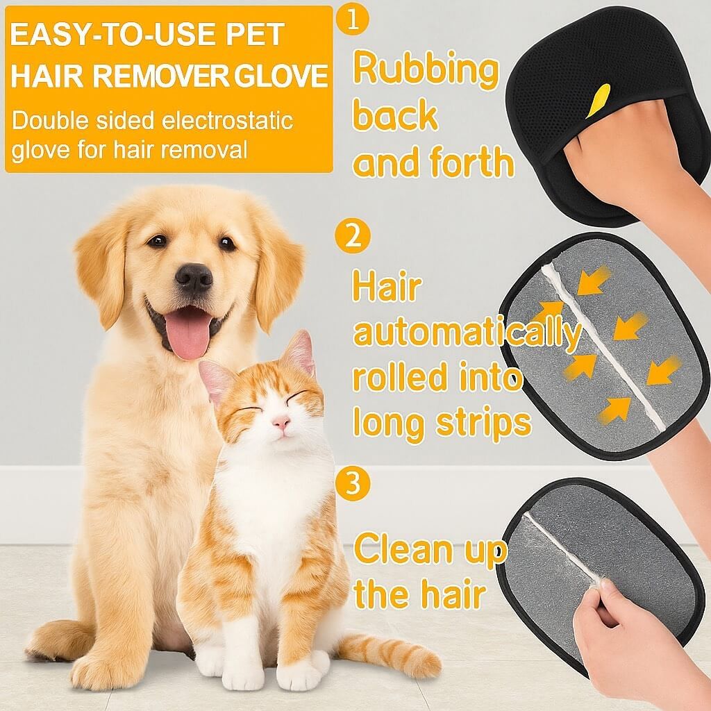 Pet Grooming Mitt